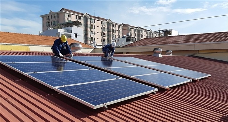 Khuyến khích phát triển điện mặt trời mái nhà tại nhà dân, cơ quan, khu công nghiệp