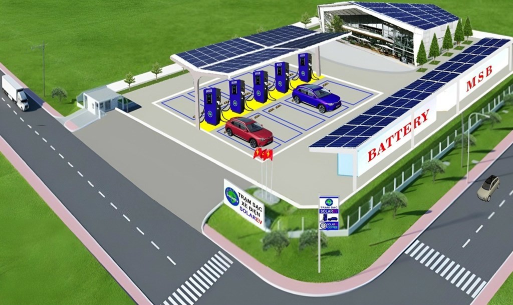 Cần tận dụng tối đa nguồn năng lượng tái tạo cho hệ thống trạm sạc xe điện