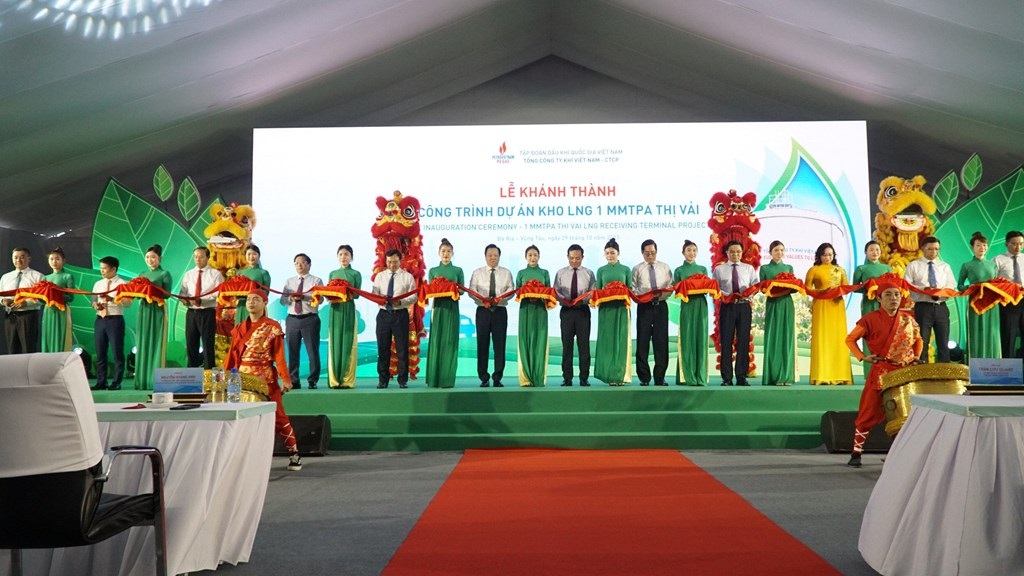 Kho LNG lớn nhất Việt Nam chính thức đi vào hoạt động