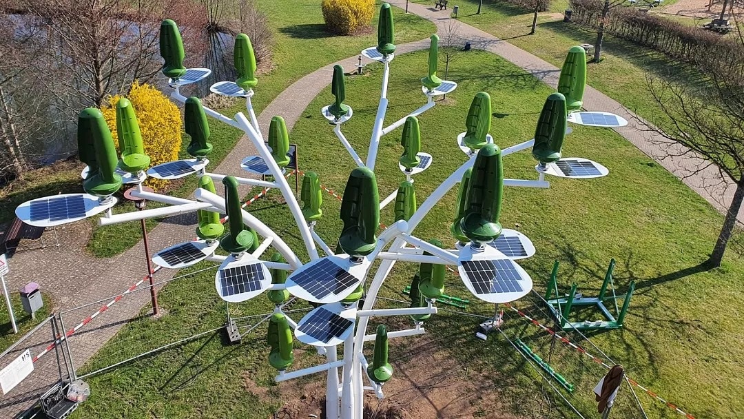 "Cây gió" - giải pháp năng lượng xanh cho đô thị