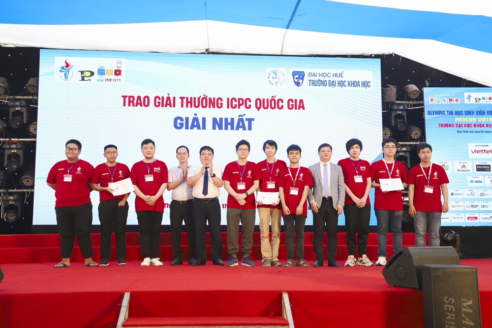 Khai mạc kỳ thi Olympic Tin học sinh viên Việt Nam lần thứ 32 - Procon Việt Nam và Procon Việt Nam Asia Hue city 2023