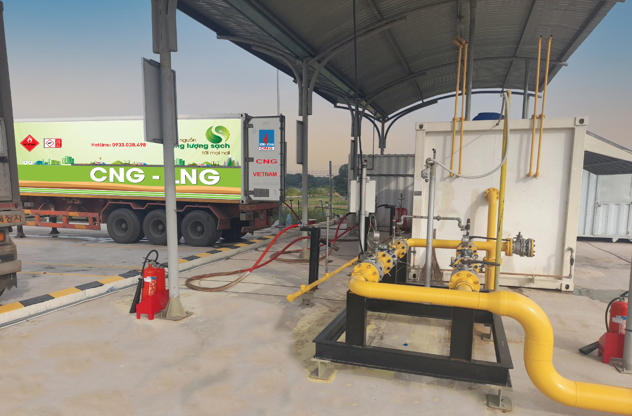 Sẵn sàng phương án cấp khí LNG cho khách hàng