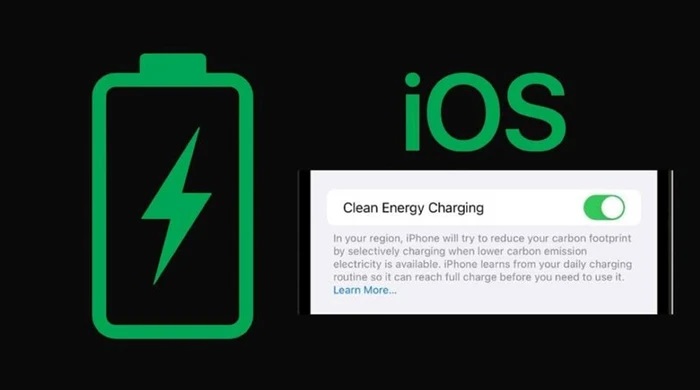 Tính năng sạc năng lượng sạch trên iOS 16.1 vừa được Apple giới thiệu