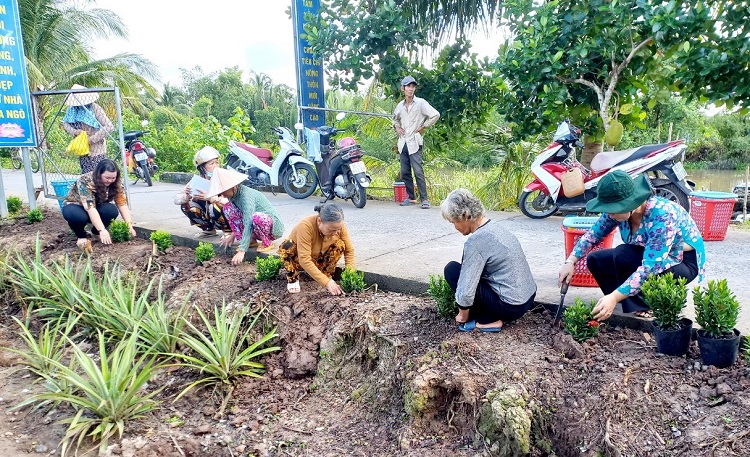 Thực hiện đề án Hậu Giang xanh