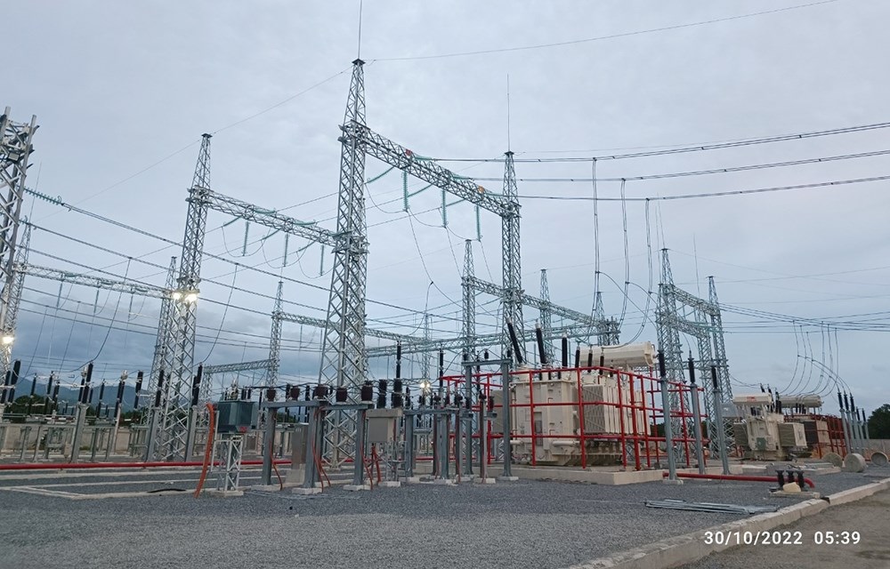 Hoàn thành dự án trạm biến áp 220 kV Cam Ranh - Khánh Hòa