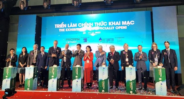 Khai mạc triển lãm quốc tế về ngành cấp thoát nước 2022