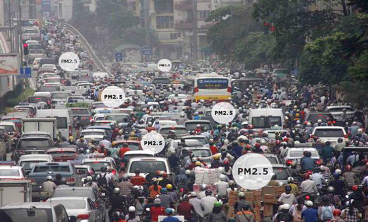 Ô nhiễm môi trường không khí phải được kiểm soát vào năm 2025