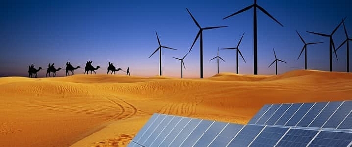 Trung Quốc bắt đầu dự án năng lượng tái tạo trên sa mạc lớn nhất thế giới