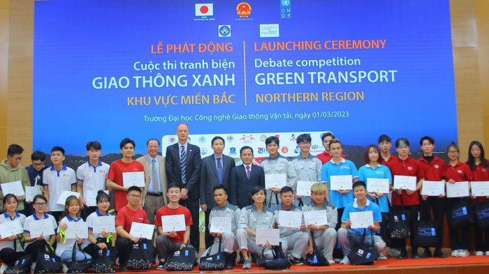 Bộ GTVT phối hợp UNDP tổ chức cuộc thi tranh biện "Giao thông xanh"