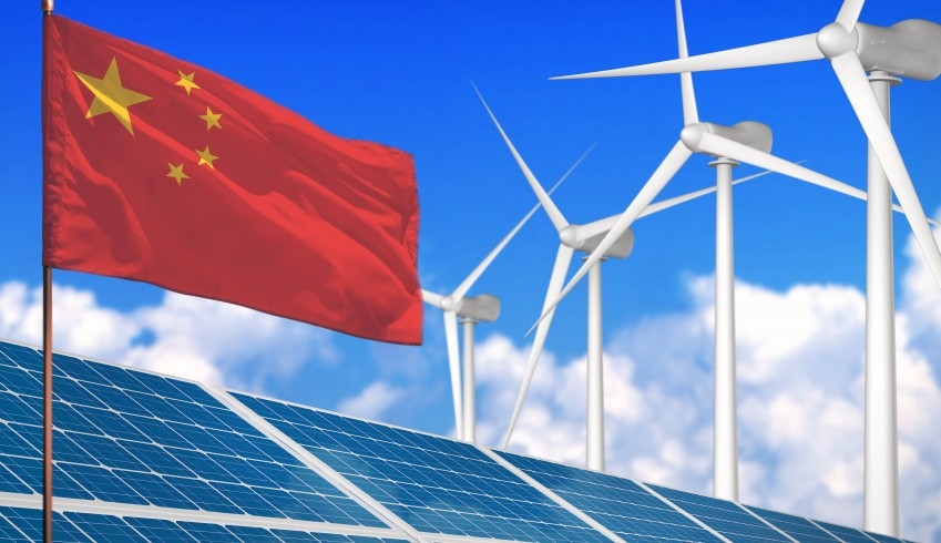 Trung Quốc đi trước thế giới trong phát triển năng lượng gió và mặt trời