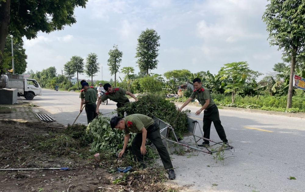 Trường Đại học Kỹ thuật - Hậu cần Công an nhân dân: Thực hiện 3 cùng tại Thuận Thành, Bắc Ninh